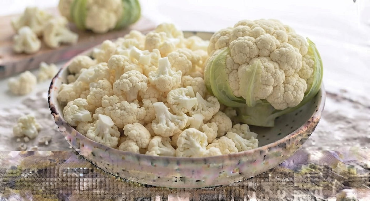 Fresh Cut Cauliflower  کٹی ہوئی پھول گوبھی