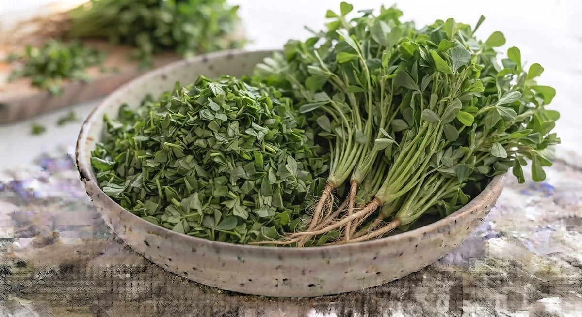 Chopped Fenugreek  کٹی ہوئی دیسی میتھی
